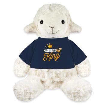 Roi des noisettes - Mouton en peluche Annika MiniFeet® - bleu marine - Devant