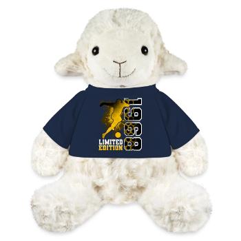 1968 Geburtsjahr Geburtstag Fußball - MiniFeet® Schaf Annika - French Navy - Vorne