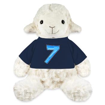 7 Number - MiniFeet® Sheep Annika - french navy - Front