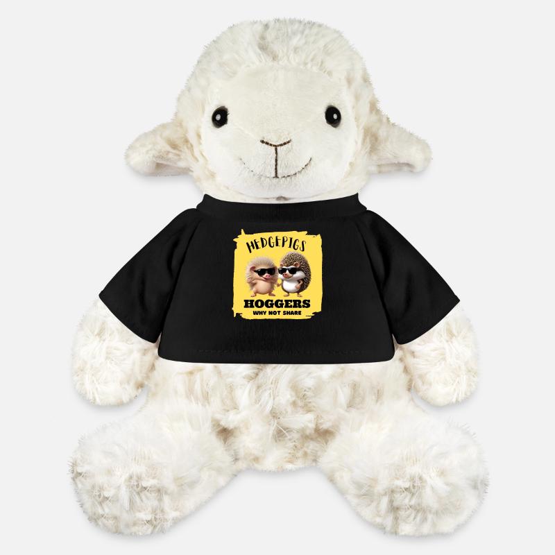 hedgehogs - MiniFeet® Sheep Annika - black