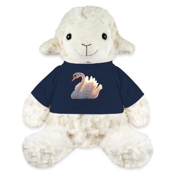 Schwan Höckerschwan Gans Ente Swan Weiße Schwäne - MiniFeet® Schaf Annika - French Navy - Vorne