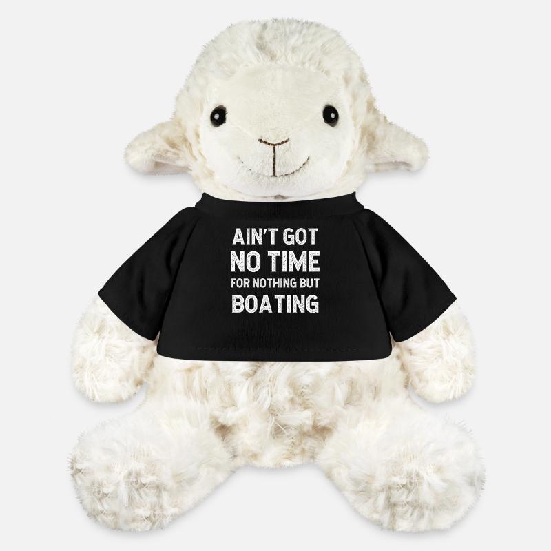Funny Boating Canals Got No Time For Nothing But - MiniFeet® Sheep Annika - black
