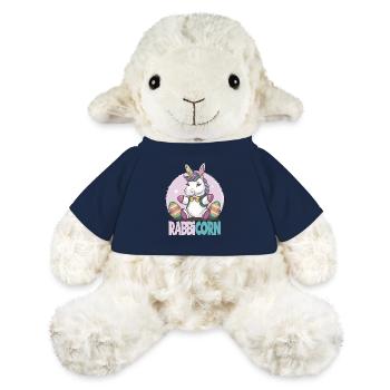 Niedliches Rabbicorn Einhorn Ostern für Kinder - MiniFeet® Schaf Annika - French Navy - Vorne