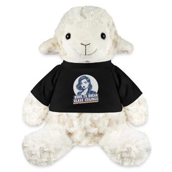 Droits des femmes Autonomisation des femmes Briser la glace - Mouton en peluche Annika MiniFeet® - noir - Devant