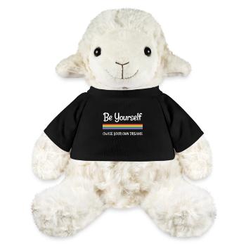 Pride LGBTQ+ Regenbogen Eigene Träume selbst Männer - MiniFeet® Schaf Annika - Schwarz - Vorne