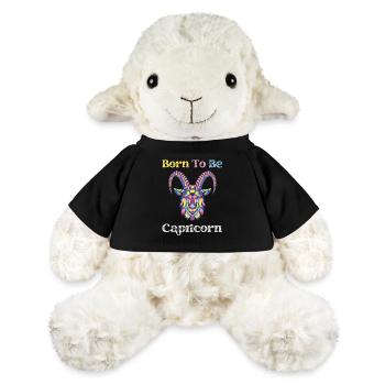 Born To Be Steinbock Sternzeichen Astrologie - MiniFeet® Schaf Annika - Schwarz - Vorne
