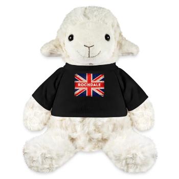 Rochdale Flag Pioneers Town Lancashire geboren gezüchtet - MiniFeet® Schaf Annika - Schwarz - Vorne