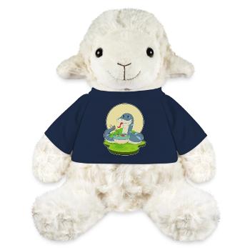 Cuisinière serpent cuisine de ramen - Mouton en peluche Annika MiniFeet® - bleu marine - Devant