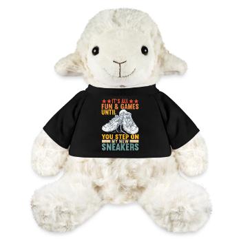 Sneakerhead Sneaker Collector - Mouton en peluche Annika MiniFeet® - noir - Devant