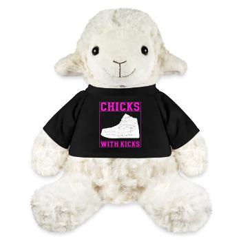 Sneakerhead Sneaker Collector - Mouton en peluche Annika MiniFeet® - noir - Devant
