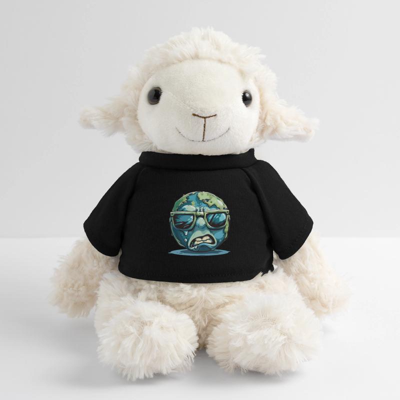 Globe terrestre cool avec lunettes de soleil graphique Mouton en peluche Annika MiniFeet®