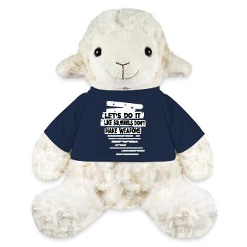 Anti War Statement Happy Peace Awesome Green Child - MiniFeet® Sheep Annika - french navy - Front