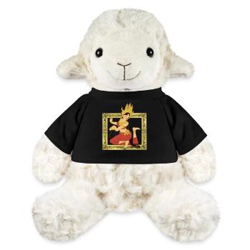 Danseuse Fille Femme Asie Inde - Mouton en peluche Annika MiniFeet® - noir - Devant