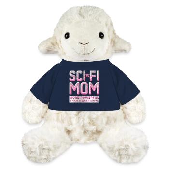 SCI FI MOM Leistungsfähiger als ein Warp-Laufwerk - MiniFeet® Schaf Annika - French Navy - Vorne