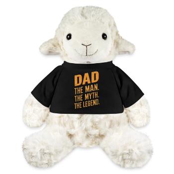 Dad The Man The Myth The Legend - MiniFeet® Sheep Annika - black - Front