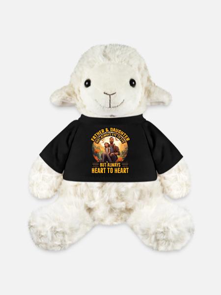Father & Daughter not always eye to eye but always - MiniFeet® Sheep Annika - black