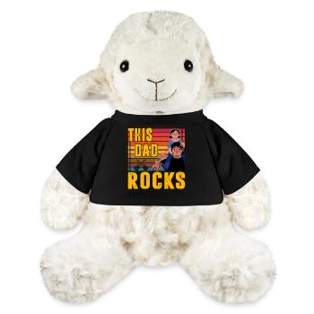 This Dad rocks - MiniFeet® Sheep Annika - black - Front