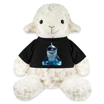 Hai Haifisch Tigerhai Grauhai Haie Weißer Hai - MiniFeet® Schaf Annika - Schwarz - Vorne