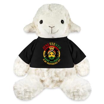 Juneteenth is my independence day - MiniFeet® Sheep Annika - black - Front