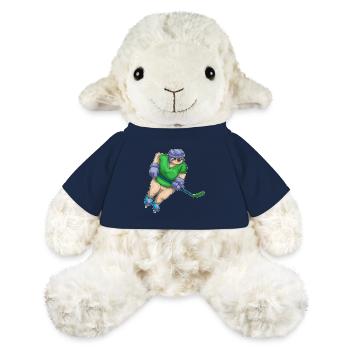 Faultier Eishockey Eishockeyschläger - MiniFeet® Schaf Annika - French Navy - Vorne