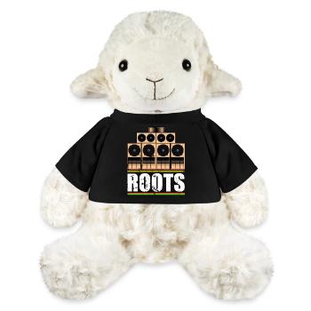 Roots Reggae - Mouton en peluche Annika MiniFeet® - noir - Devant