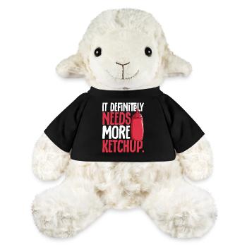 Ketchup Tomato ketchup - MiniFeet® Sheep Annika - black - Front