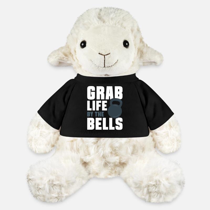 Kettlebell Workout Fitness Training - MiniFeet® Sheep Annika - black