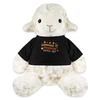 Jemand in Wyoming liebt mich - MiniFeet® Schaf Annika - Schwarz - Vorne