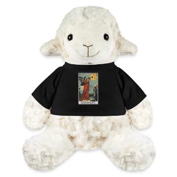 Tarotkarten Tarotkarte 20 Judgment Gericht - MiniFeet® Schaf Annika - Schwarz - Vorne