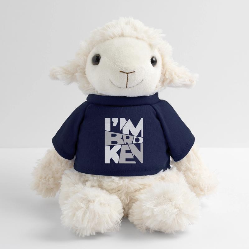I'm Broken OK Typography Design MiniFeet® Sheep Annika