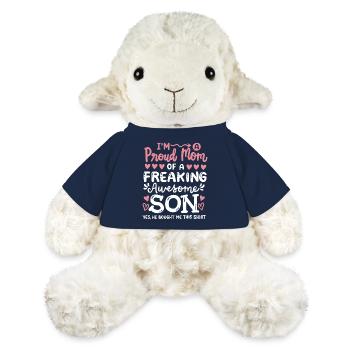 Stolze Mutter Sohn Muttertag - MiniFeet® Schaf Annika - French Navy - Vorne