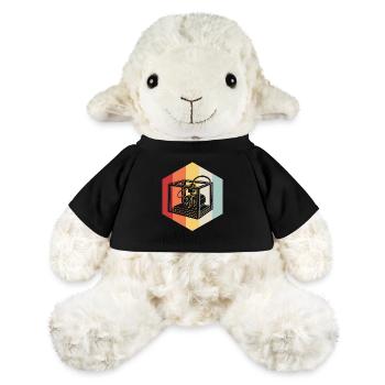 3D Printing - MiniFeet® Sheep Annika - black - Front
