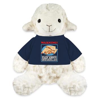 Quesadilla Tortilla Quesadillas Gifts - MiniFeet® Sheep Annika - french navy - Front