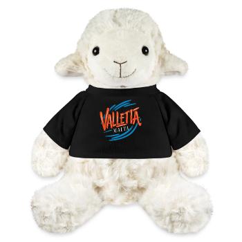 Valletta Malta Souvenir für Reisende - MiniFeet® Schaf Annika - Schwarz - Vorne