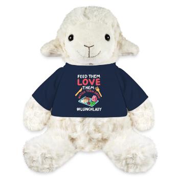 Mittagessen Schule Cafeteria-Mitarbeiter - MiniFeet® Schaf Annika - French Navy - Vorne