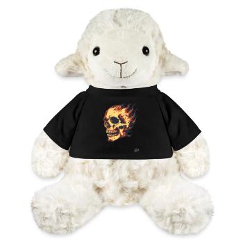 Burning skull - MiniFeet® Sheep Annika - black - Front