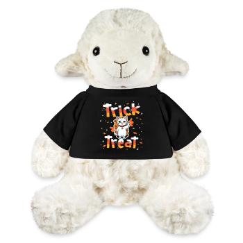 Liebenswerte Katze Süßes oder Saures Halloween - MiniFeet® Schaf Annika - Schwarz - Vorne