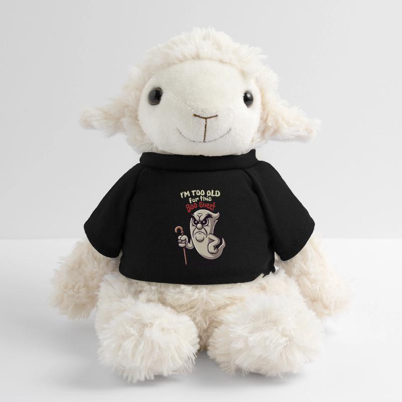 Drôle de dicton Design Grumpy Old Ghost Mouton en peluche Annika MiniFeet®