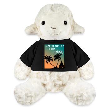 Life is better in the Holiday - MiniFeet® Schaf Annika - Schwarz - Vorne