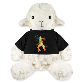 Javelin Throw Colorsplash Javelin Throw - MiniFeet® Sheep Annika - black - Front
