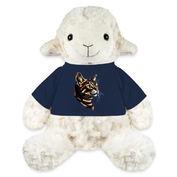 Bengal Katze Leopard Cat Leopardette Bengal Katzen - MiniFeet® Schaf Annika - French Navy - Vorne