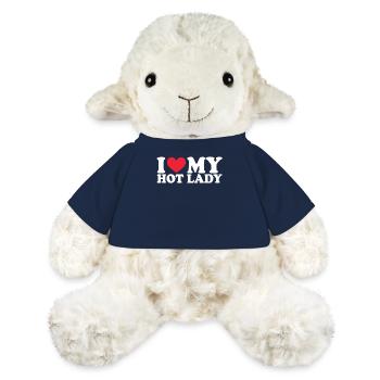 Petite amie Petite amie Relation Couple Amour Couple - Mouton en peluche Annika MiniFeet® - bleu marine - Devant
