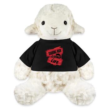 Soaring High Living Life – Paragliding Design - MiniFeet® Sheep Annika - black - Front