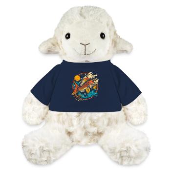 Fish Illustration - MiniFeet® Sheep Annika - french navy - Front
