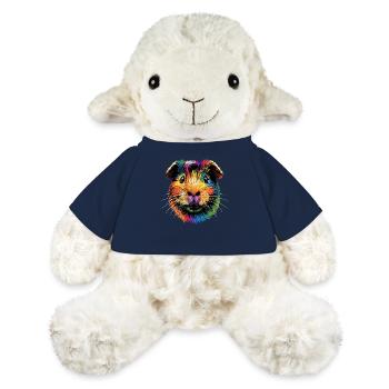 Meerschweinchen Nagetiere Capybara Süßes Nager - MiniFeet® Schaf Annika - French Navy - Vorne