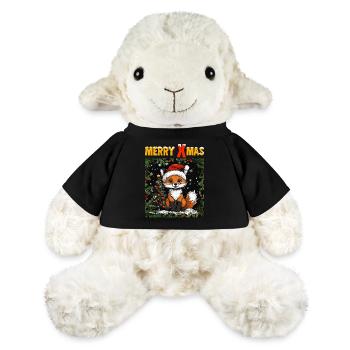 Renard Noël Joyeux Noël Tenue de Noël Sweet - Mouton en peluche Annika MiniFeet® - noir - Devant