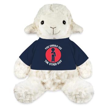 Broken Arm Bone Fracture - MiniFeet® Sheep Annika - french navy - Front