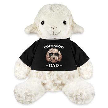 Cockapoo disant papa drôle Cockapoo cadeau - Mouton en peluche Annika MiniFeet® - noir - Devant