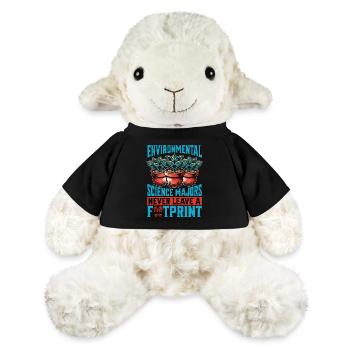 Environmental Science Majors Environmentalist - MiniFeet® Sheep Annika - black - Front