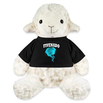 Tornado Birthday Children's Birthday Party - MiniFeet® Sheep Annika - black - Front